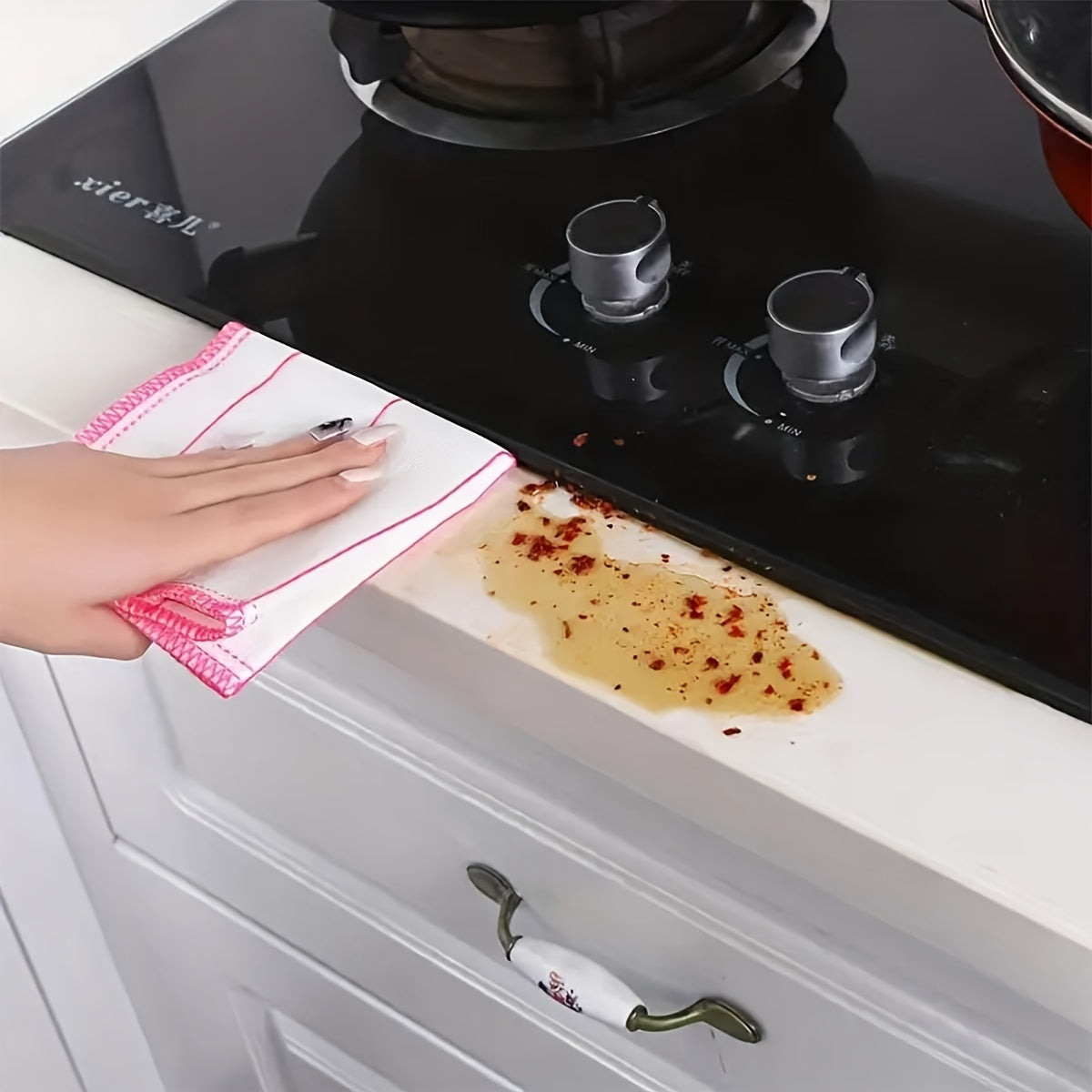 Eco-Friendly Microfiber Cleaning Cloths - Multi-Use For Kitchen, Bathroom & Beyond