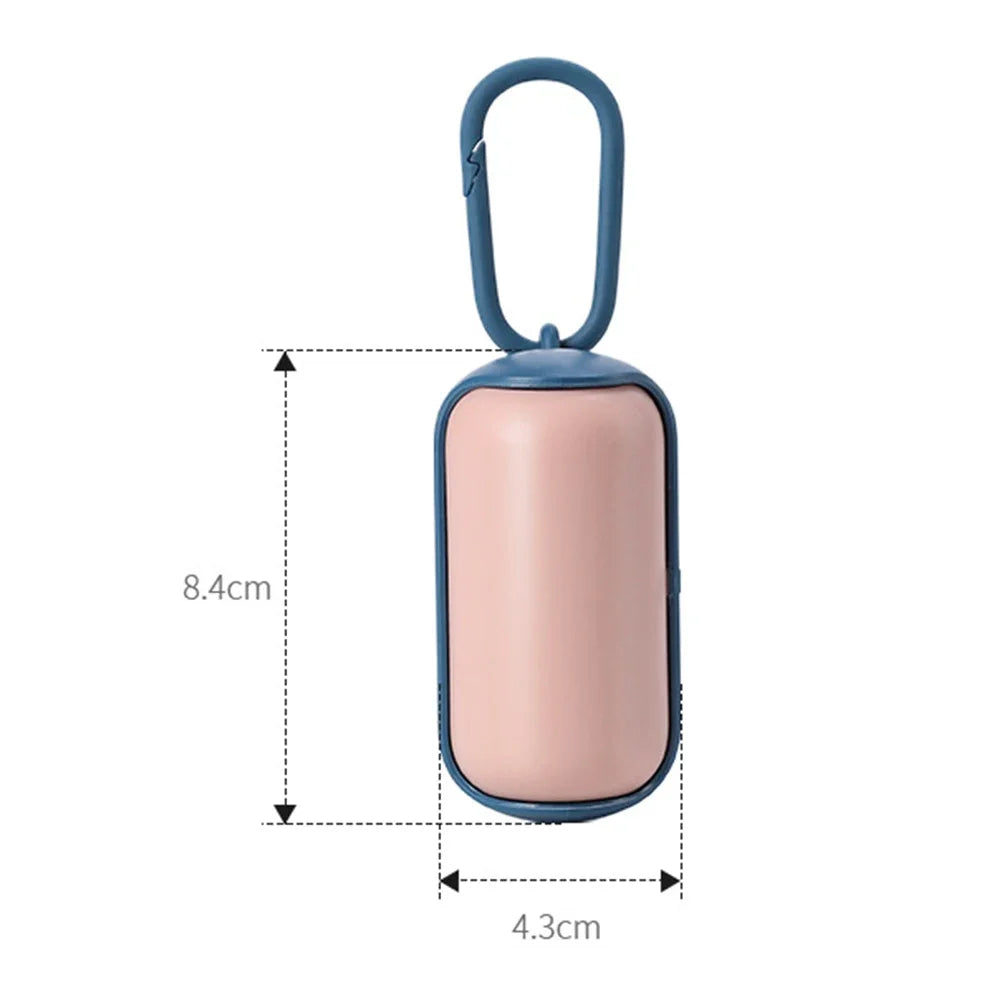 Pet Garbage Bag Dispenser Cats Dogs Portable Eco-friendly Pet Poop Bag Storage Box Dog Poop Bags Dog Supplies