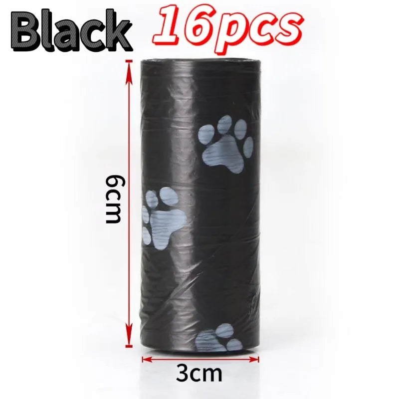 6/8/16Rolls Pet Dog Poop Bags Biodegradable Bulk Biobase Scented Poo Bag Degradable Cat Waste Bags Eco-Friendly Doggie Outdoor