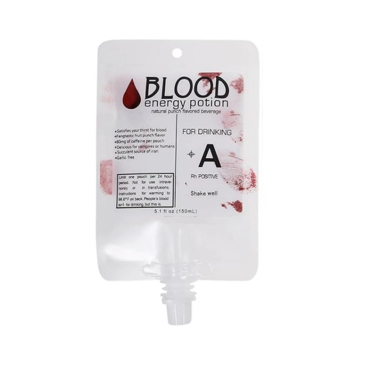 Halloween Blood Bags For Drinks Iv Bags Fake Blood Bags Halloween Party Supplies Zombie Vampire Juice Puree Bag Drink Pouches