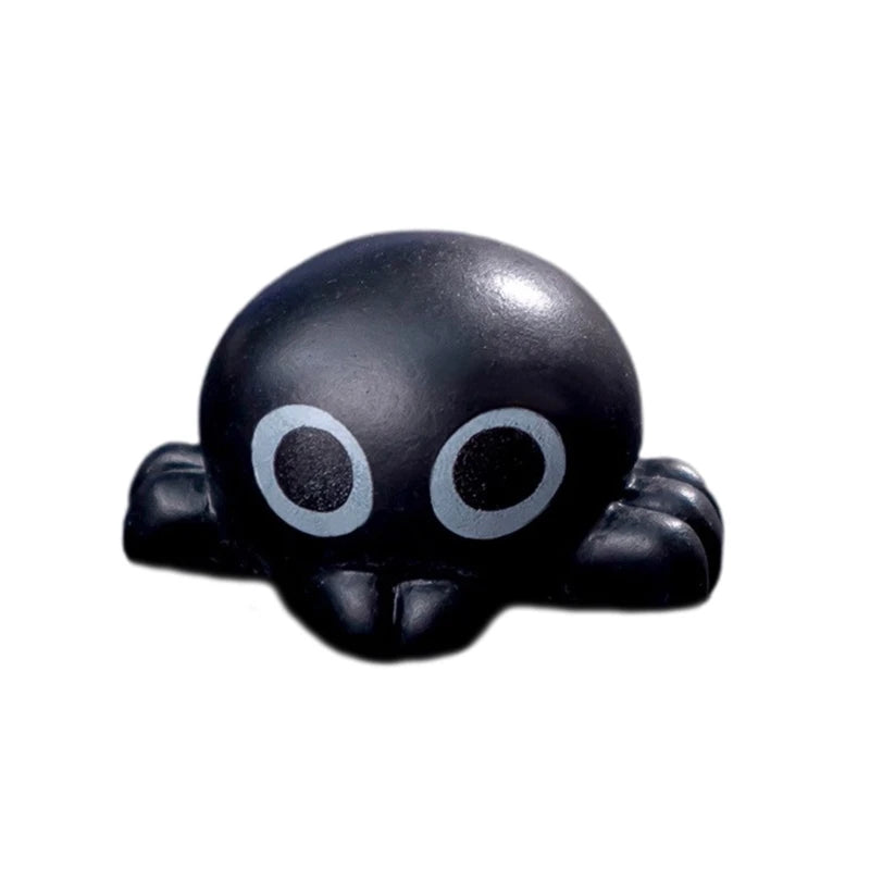 Y1UB Halloween Pumpkin Ghostly Elf Miniature Figurine Ornament Festival Home Decors