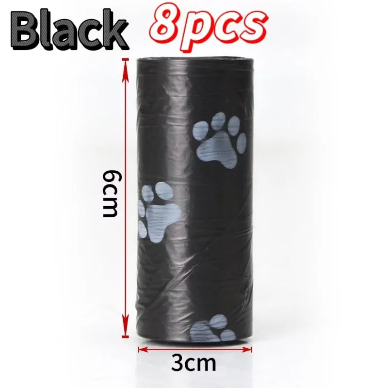 6/8/16Rolls Pet Dog Poop Bags Biodegradable Bulk Biobase Scented Poo Bag Degradable Cat Waste Bags Eco-Friendly Doggie Outdoor