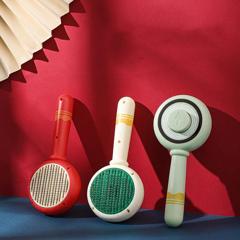 Chinese Style Pet Comb Hair Removal Pet Magic Comb Floating Hair Removal Cat Dog Universal Cleaning Beauty Supplies