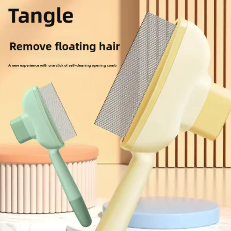 Dog Hair Remover Brush Cat Dog Hair Grooming And Care Comb For Long Hair Dog Pet Removes Hairs Cleaning Bath Brush Dog Supplies