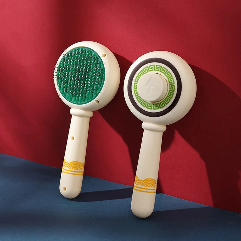 Chinese Style Pet Comb Hair Removal Pet Magic Comb Floating Hair Removal Cat Dog Universal Cleaning Beauty Supplies