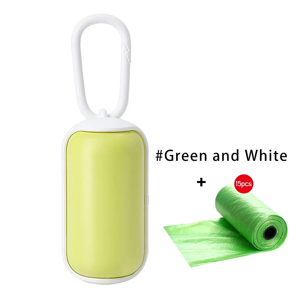 Pet Garbage Bag Dispenser Cats Dogs Portable Eco-friendly Pet Poop Bag Storage Box Dog Poop Bags Dog Supplies
