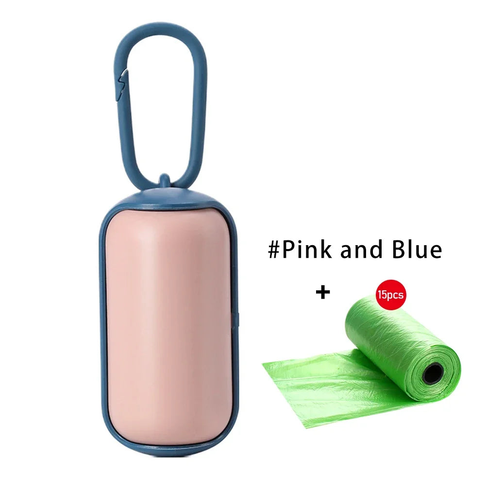 Pet Garbage Bag Dispenser Cats Dogs Portable Eco-friendly Pet Poop Bag Storage Box Dog Poop Bags Dog Supplies