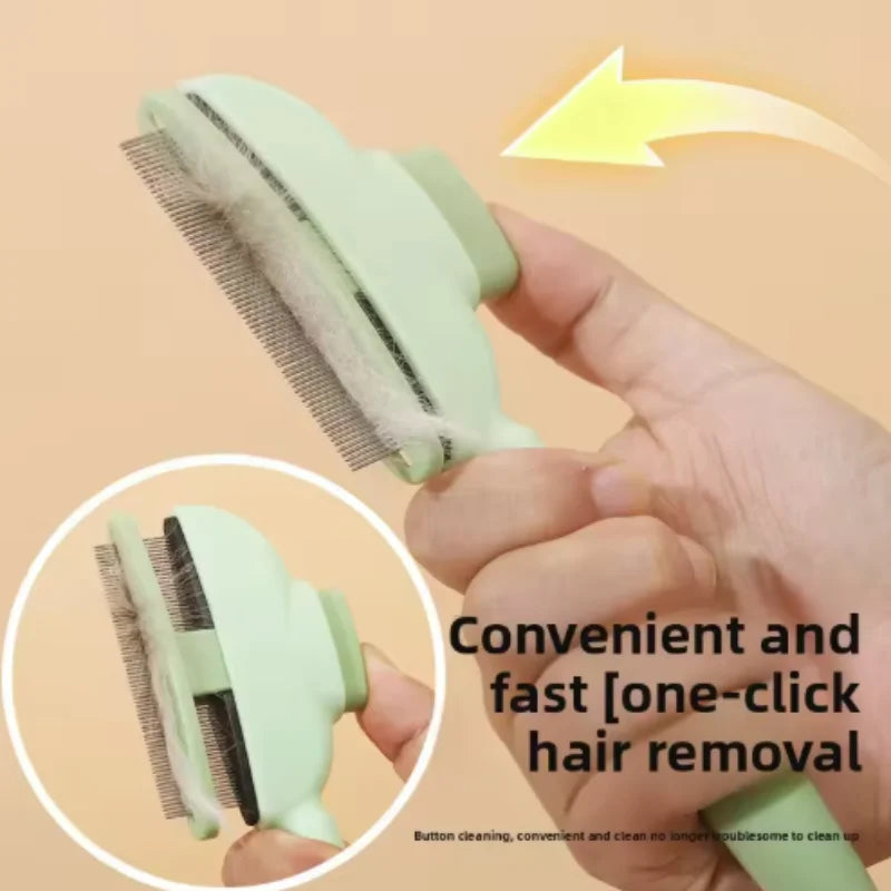 Dog Hair Remover Brush Cat Dog Hair Grooming And Care Comb For Long Hair Dog Pet Removes Hairs Cleaning Bath Brush Dog Supplies