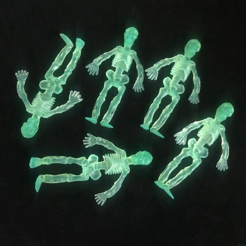 E8BD Compact and Portable Versatile Halloween Skeleton Ornament for Home or Office