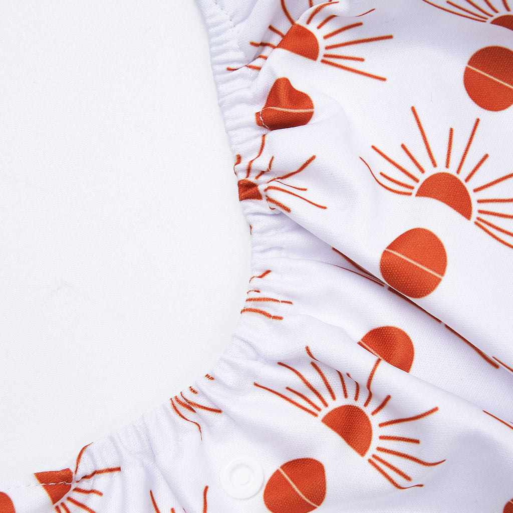 4pcs Reusable Cloth Diapers, Eco-Friendly, Washable, Adjustable, And Perfect For Babies