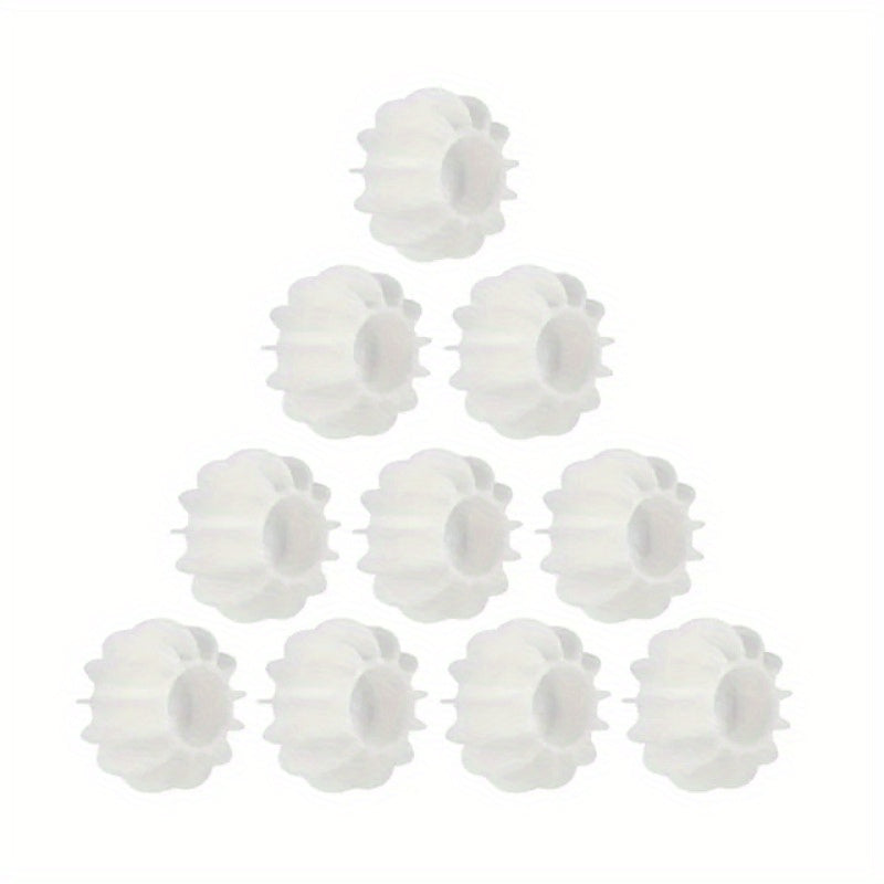 Eco-Friendly Silicone Laundry Balls - Reusable Pet Hair Remover & Clothes Cleaner For Washing Machines