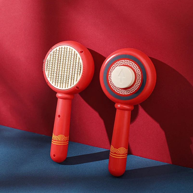 Chinese Style Pet Comb Hair Removal Pet Magic Comb Floating Hair Removal Cat Dog Universal Cleaning Beauty Supplies