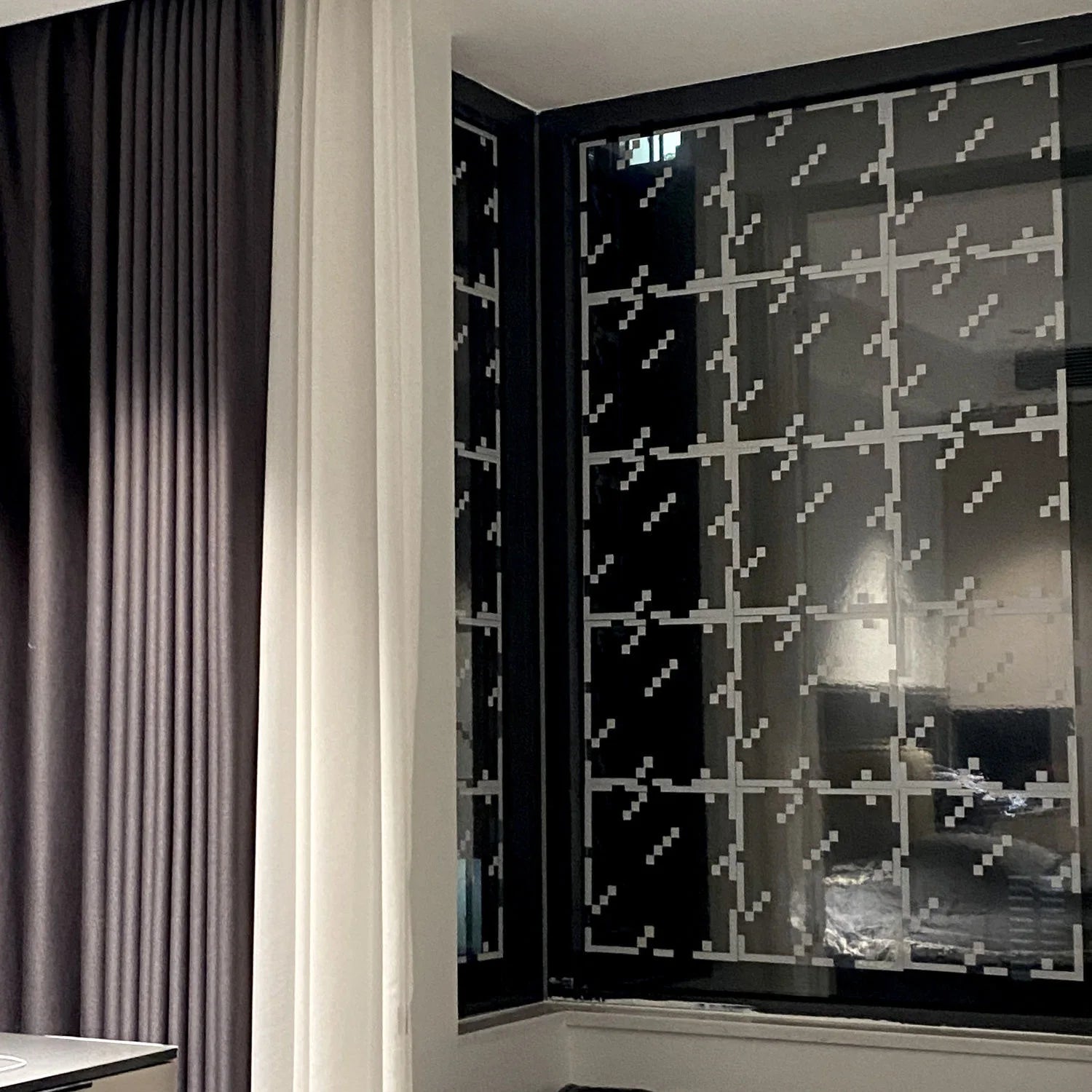 Glass Window Decoration Window Sticker Decoration Christmas Den Game Diy Steve Alex Herobrine Creeper Birthday Gift