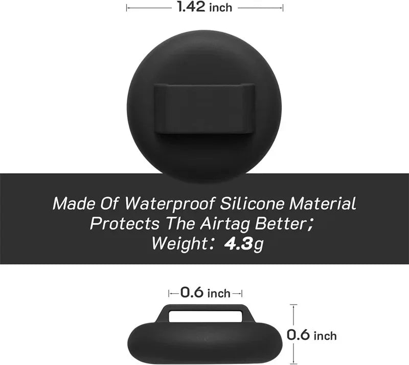 Cat Collar Compatible with Apple Airtag with Bell Adjustable Safety Buckle Reflective GPS Collar for Kittens Puppies 7-12In