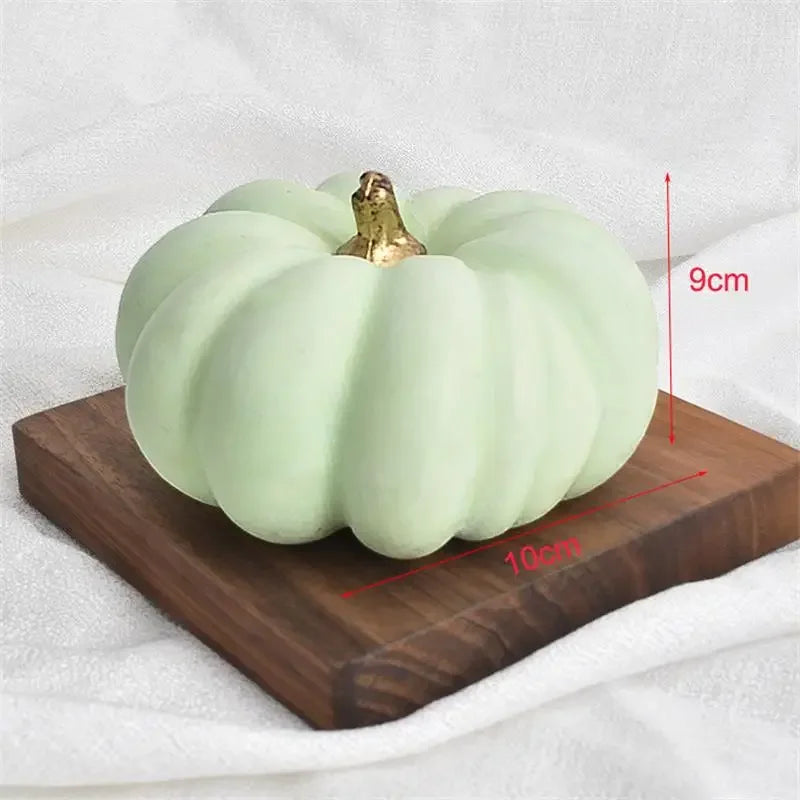 Mini Artificial Halloween Pumpkin Decor Simulation Vegetable Halloween Home Party Decoration Props Farmhouse Harvest DIY Craft