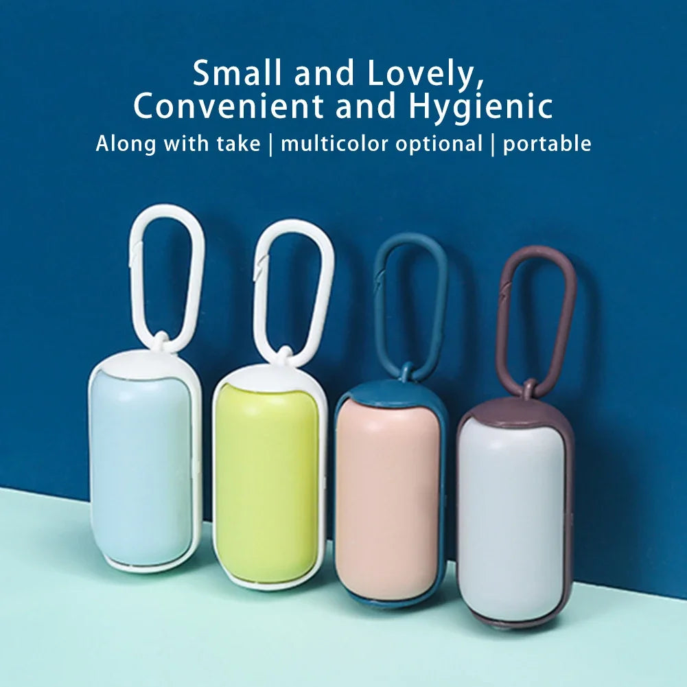 Pet Garbage Bag Dispenser Cats Dogs Portable Eco-friendly Pet Poop Bag Storage Box Dog Poop Bags Dog Supplies