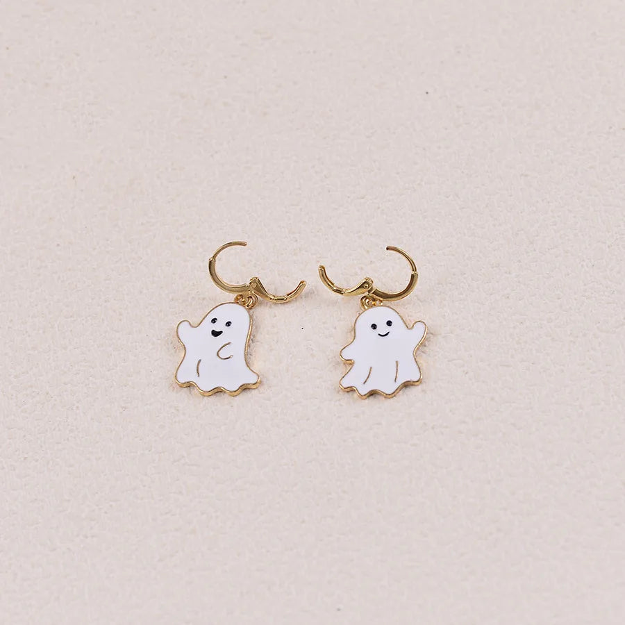 Trendy Luminous Halloween Ghost Pumpkin Dangle Earrings for Women Funny Festival Creative Party Gift Drop Earring Cute Jewelry
