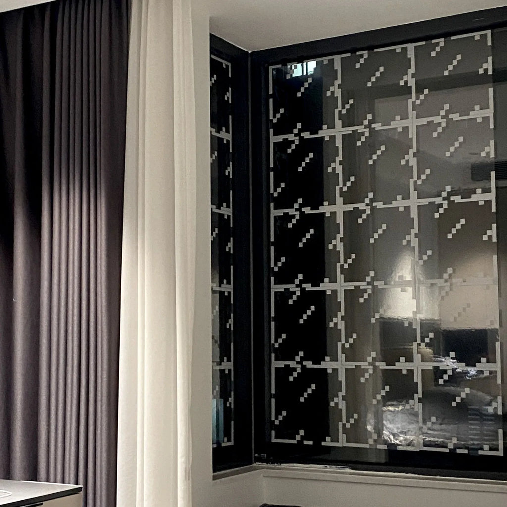 Glass Window Decoration Window Sticker Decoration Christmas Den Game Diy Steve Alex Herobrine Creeper Birthday Gift