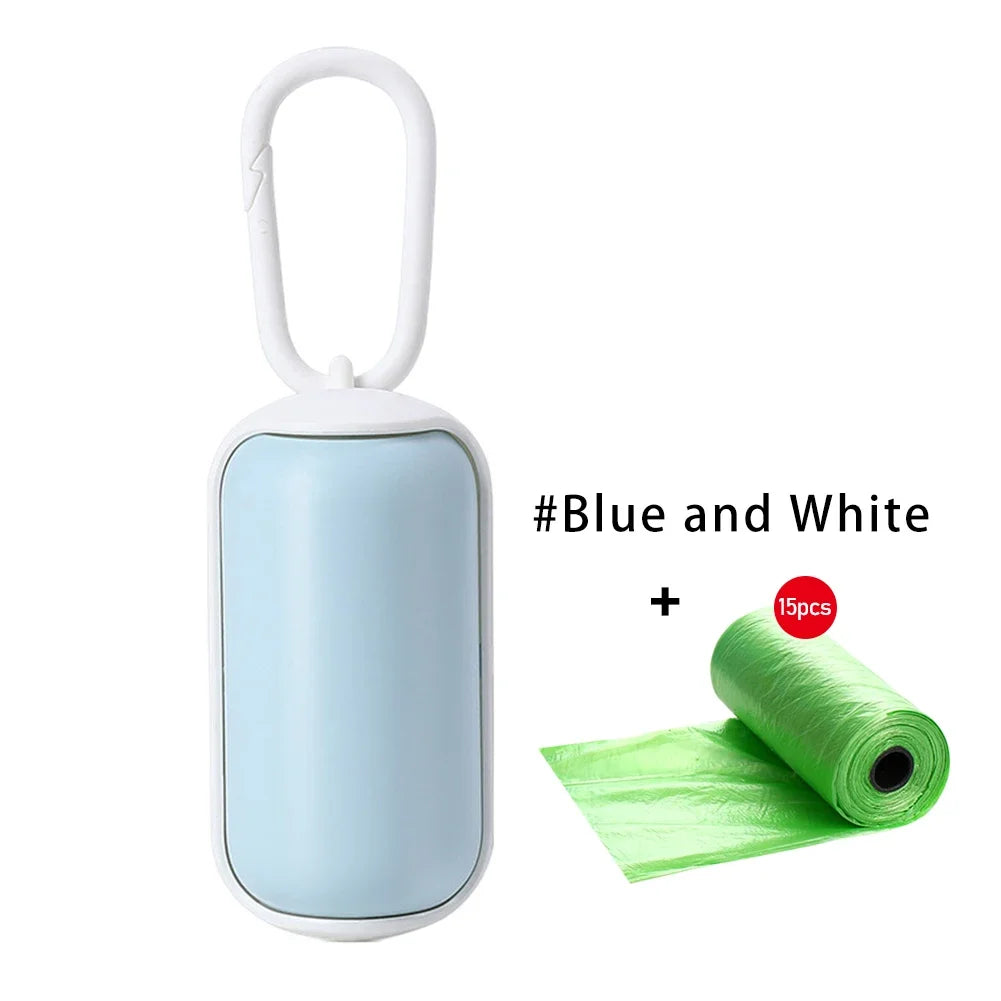 Pet Garbage Bag Dispenser Cats Dogs Portable Eco-friendly Pet Poop Bag Storage Box Dog Poop Bags Dog Supplies
