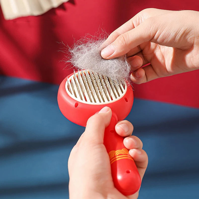 Chinese Style Pet Comb Hair Removal Pet Magic Comb Floating Hair Removal Cat Dog Universal Cleaning Beauty Supplies