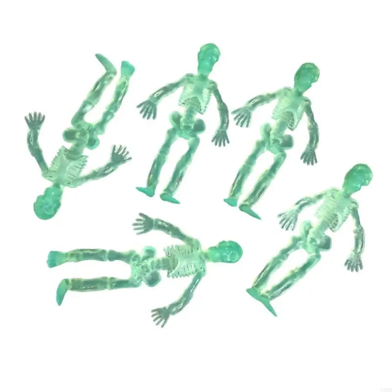 E8BD Compact and Portable Versatile Halloween Skeleton Ornament for Home or Office