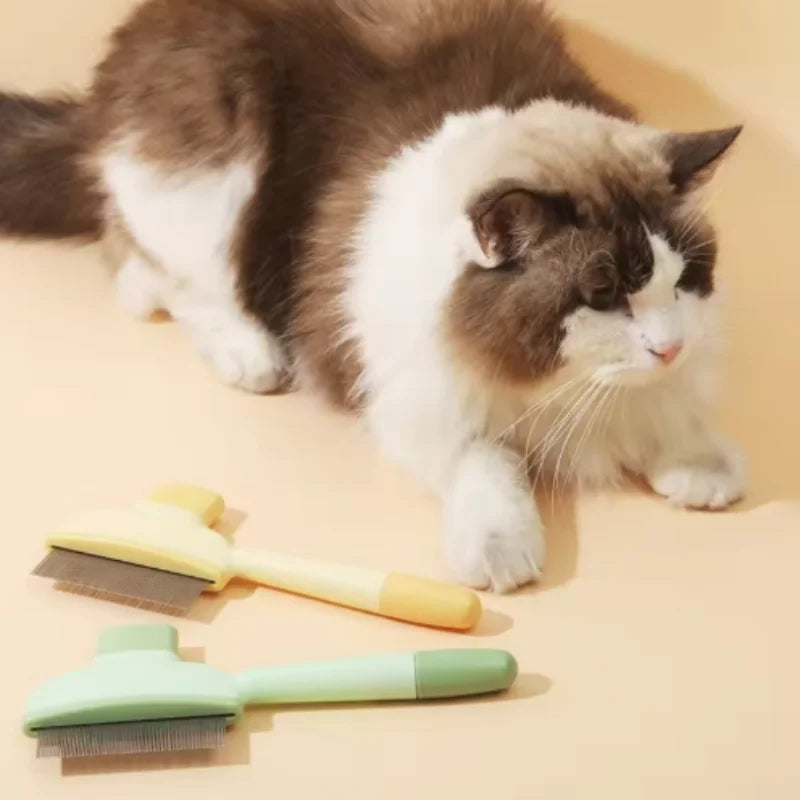 Dog Hair Remover Brush Cat Dog Hair Grooming And Care Comb For Long Hair Dog Pet Removes Hairs Cleaning Bath Brush Dog Supplies