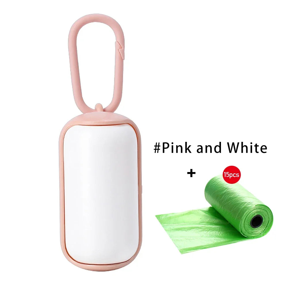 Pet Garbage Bag Dispenser Cats Dogs Portable Eco-friendly Pet Poop Bag Storage Box Dog Poop Bags Dog Supplies