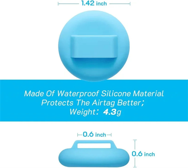 Cat Collar Compatible with Apple Airtag with Bell Adjustable Safety Buckle Reflective GPS Collar for Kittens Puppies 7-12In