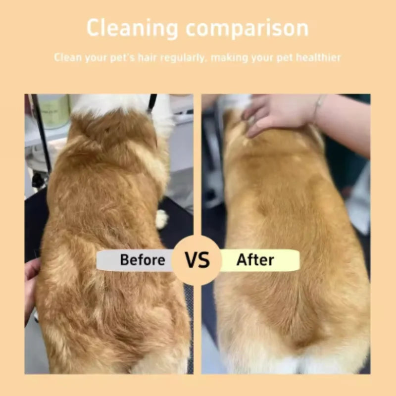 Dog Hair Remover Brush Cat Dog Hair Grooming And Care Comb For Long Hair Dog Pet Removes Hairs Cleaning Bath Brush Dog Supplies