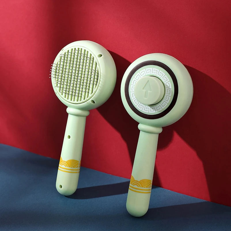 Chinese Style Pet Comb Hair Removal Pet Magic Comb Floating Hair Removal Cat Dog Universal Cleaning Beauty Supplies