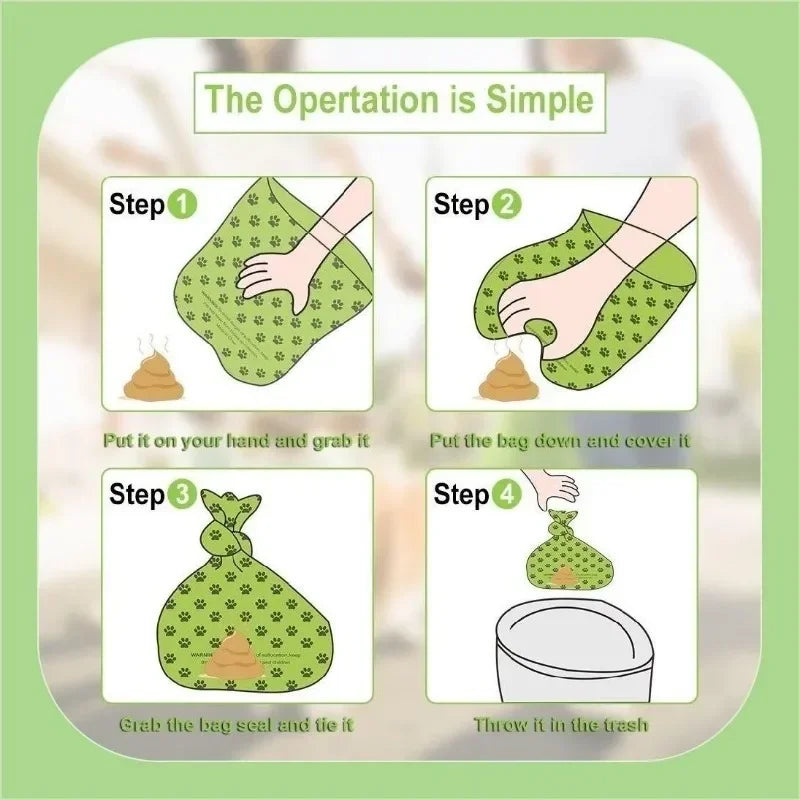 6/8/16Rolls Pet Dog Poop Bags Biodegradable Bulk Biobase Scented Poo Bag Degradable Cat Waste Bags Eco-Friendly Doggie Outdoor