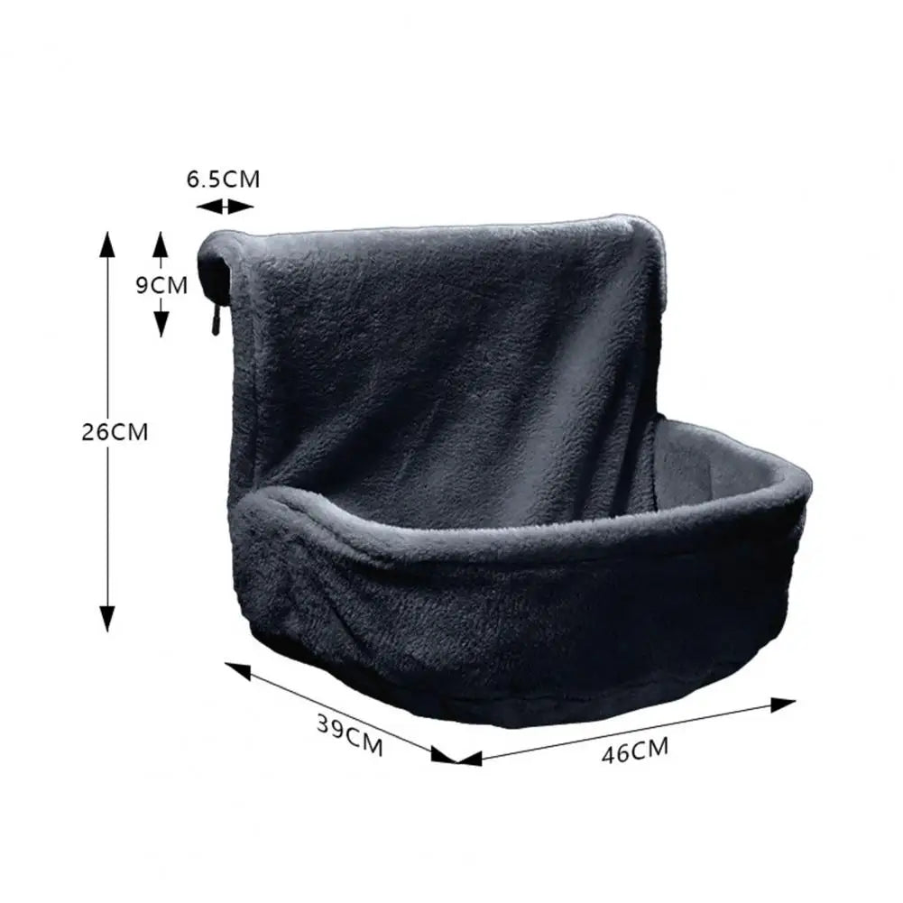 Cat Radiator Bed Hanging Cat Plush Bed with Strong Metal Frame Pet Winter Basket Hammock Hook Onto Radiator Up to 30kg