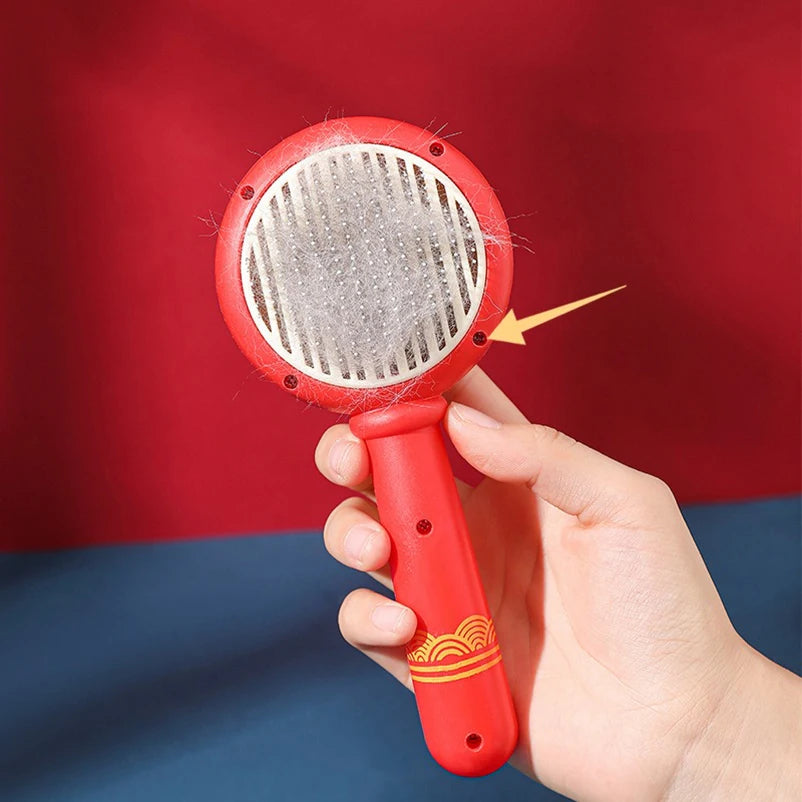 Chinese Style Pet Comb Hair Removal Pet Magic Comb Floating Hair Removal Cat Dog Universal Cleaning Beauty Supplies